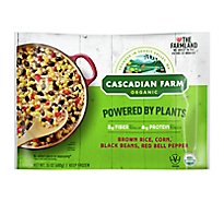 Cascadian Farm Organic Powered By Plants Brown Rice Corn Black Beans & Red Bell Pepper - 24 Oz