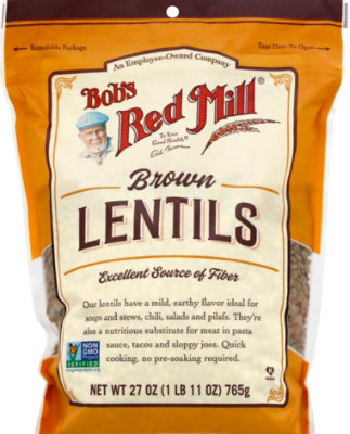 Bobs Red Mill Beans Lentils Brown - 27 Oz - Image 2