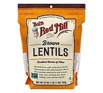 Bobs Red Mill Beans Lentils Brown - 27 Oz