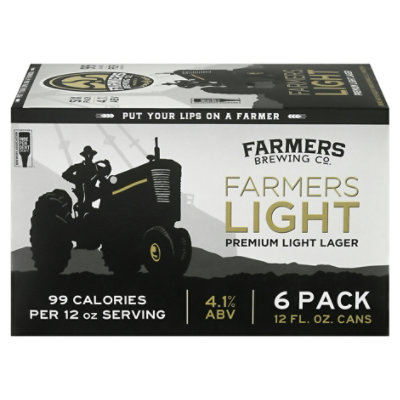 Farmers Brewing Company Farmers Light In Cans - 6-12 Fl. Oz. - Image 3