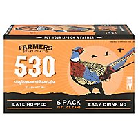 Farmers Brewing Company 530 Unfiltered W In Cans - 6-12 Fl. Oz. - Image 3