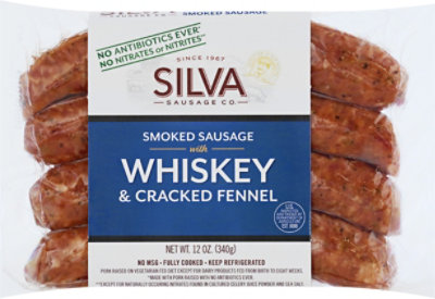 Silva Sausage Whiskey Fennel - 12 Oz - Image 2