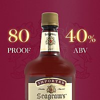 Seagram's V.O. Canadian Whisky 80 Proof - 1.75 Liter - Image 1