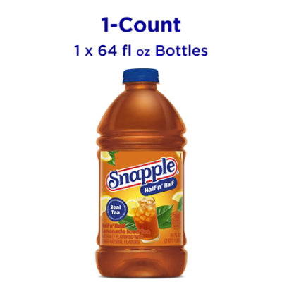 Snapple Half n Half Tea and Lemonade Bottle - 64 Fl. Oz. - Image 3
