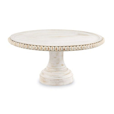 Mud Pie Beaded Cake Stand - Each