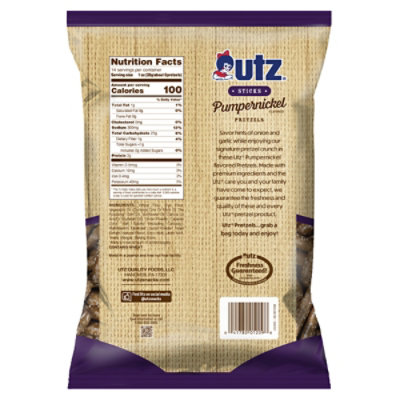 Utz 14 Oz Pumpernickel Pretzel Sticks - 14 Oz - Image 6