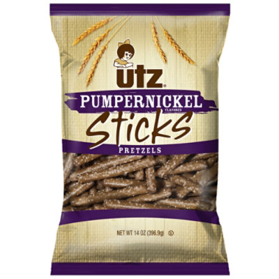 Utz 14 Oz Pumpernickel Pretzel Sticks - 14 Oz - Image 2