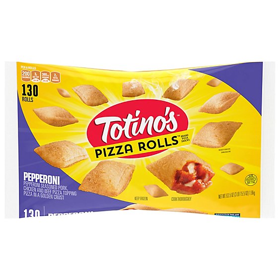 Totinos Pizza Rolls Pepperoni 130 Count - 63.51 Oz