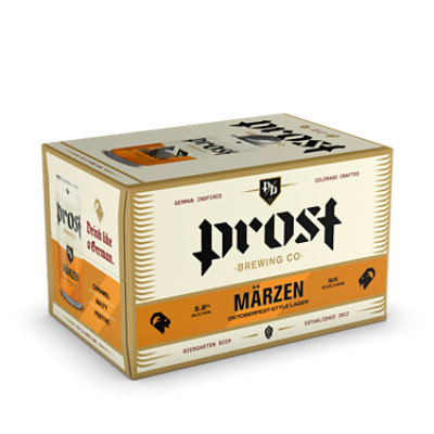 Prost Seasonal In Cans - 6-12 Fl. Oz. - Image 1