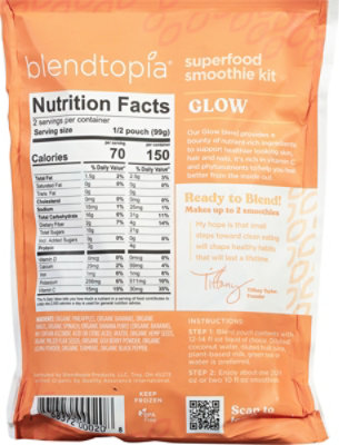 Blendtopia Smoothie Kit Superfood Glow - 7 Oz - Image 6