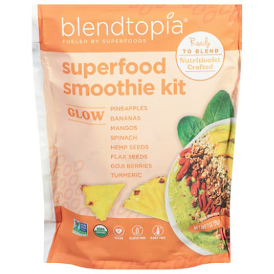 Blendtopia Organic Detox Superfood Smoothie Kit, 7 Ounce -- 6 per case