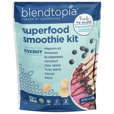 Blendtopia Smoothie Kit Superfood Energy - 7 Oz - Image 3