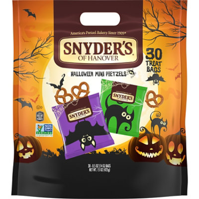 Snyder's of Hanover Halloween Mini Pretzels - 30 Ct - 0.5 Oz - Image 1