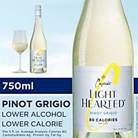 Cupcake LightHearted Pinot Grigio White Wine - 750 Ml - Image 1