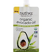 Nutiva Avocado Hempseed Oil Blend - 12 Oz - Image 2
