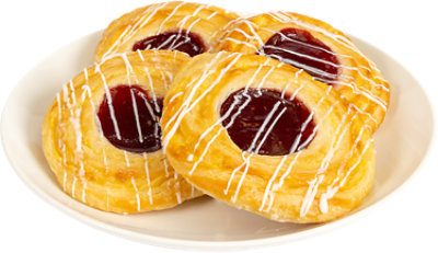 Raspberry Danish - 4 Count - Image 1