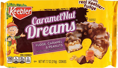 Keebler Cookies Caramel Nut Dreams - 7.7 Oz
