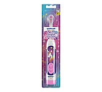 Spinbrush Mermaid And Unicorn Character Kids Electric Battery Soft Toothbrush - 1 Count