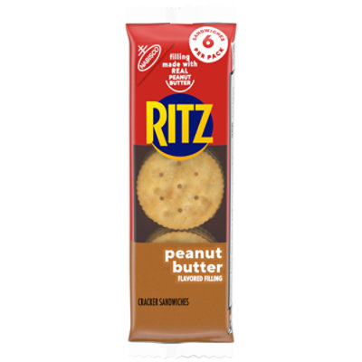 RITZ Crackers Sandwiches Peanut Butter Wrapper - 1.38 Oz