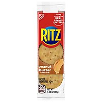 RITZ Crackers Sandwiches Peanut Butter Wrapper - 8-1.38 Oz - Image 1