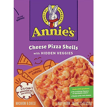 Annies Homegrown Mac & Cheese Pzza Veggi - 7.5 Oz - Image 2