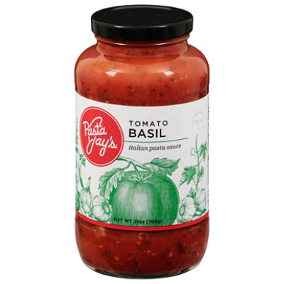 Pasta Jays Sauce Tomato Basil - 25 Oz - Shaw's