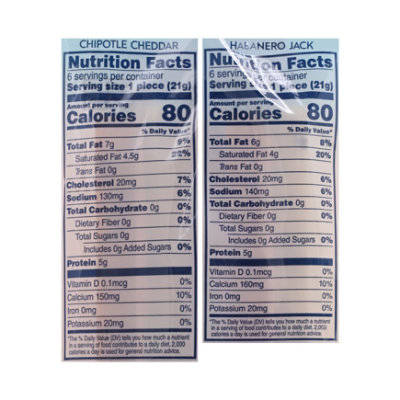 Lucerne Cheese Cheddar Habanero Jack Sticks - 12-0.75 Oz - Image 5