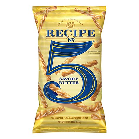 Rold Gold Pretzels Recipe No 5 Savory Butter - 16 Oz