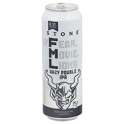 Stone Fear Movie Lions Dipa In Cans - 19.2 Fl. Oz. - Image 1