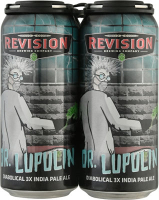 Revision Brewing Dr. Lupulin 3x Ipa In Cans - 4-16 Fl. Oz. - Image 2
