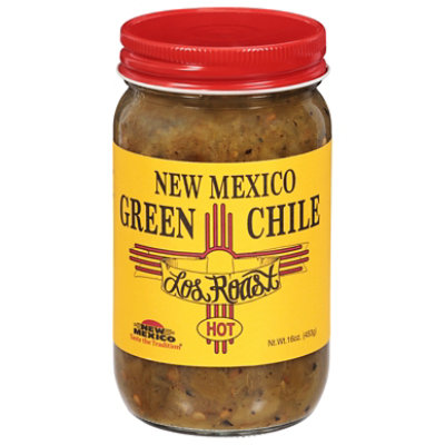 Los Roast Green Hot Nm Chile - 16 Oz - Image 3