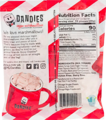 Dandies Marshmallow Peppermint Mini - 5 Oz - Image 6