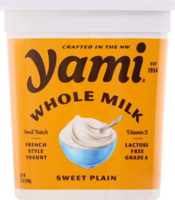 Yami Yogurt Lactose Free Sweet Plain Wm - 32 Oz - Image 2