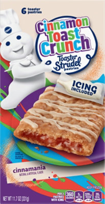 Pillsbury Toaster Strudel Cinnamon Toast Crunch - 11.7 Oz - Haggen