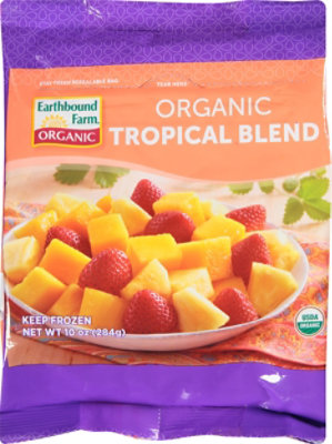 Earthbound Farm Frozen Organic Tropical Fruit Blend - 10 Oz - Safeway