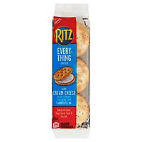 Nabisco Ritz Cracker Sandwich Everything With Cream Cheese - 8-1.35Oz - Image 1