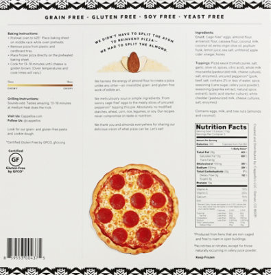 Cappellos Pepperoni Pizza - 12 Oz - Image 6