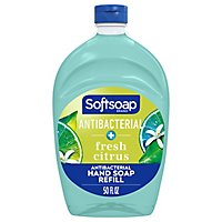 Softsoap Fresh Citrus Liquid Antibacterial Hand Soap - 50 Fl. Oz. - Image 2