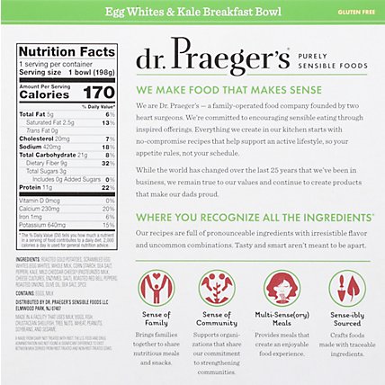 Dr Praeger Bowl Breakfast Egg White - 7 Oz - Image 6