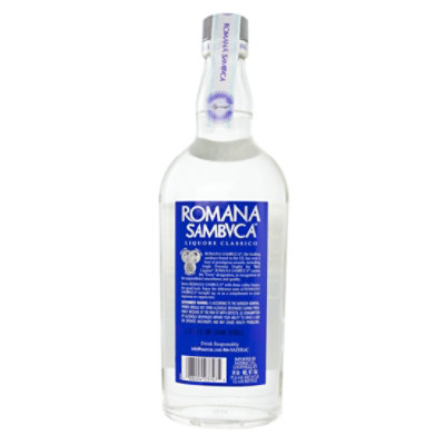 Romana Sambuca Liqueur 84 Proof - 750 Ml - Image 3