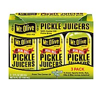 Mt Olive Pickle Juicers 3pk - 6 Fl. Oz.