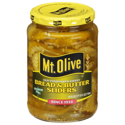 Mt Olive Bread & Butter Sliders - 24 Fl. Oz. - Image 3