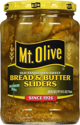 Mt Olive Bread & Butter Sliders - 24 Fl. Oz. - Image 2