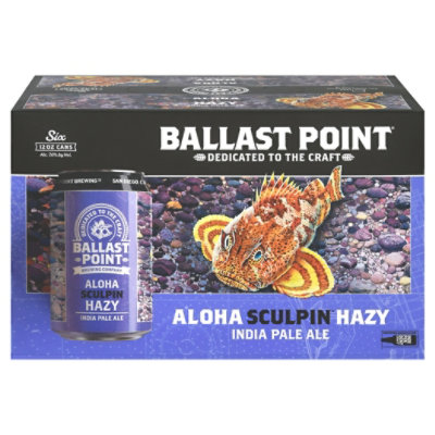 Ballast Point Aloha Sculpin In Cans - 6-12 Fl. Oz. - Image 3