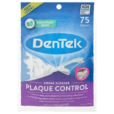 DenTek Cross Flosser - 75 Count - Image 3