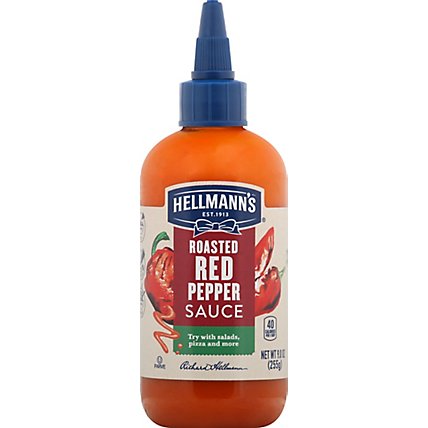 Hellmanns Spread Roasted Red Pepper Sauce - 9 Oz - Image 2