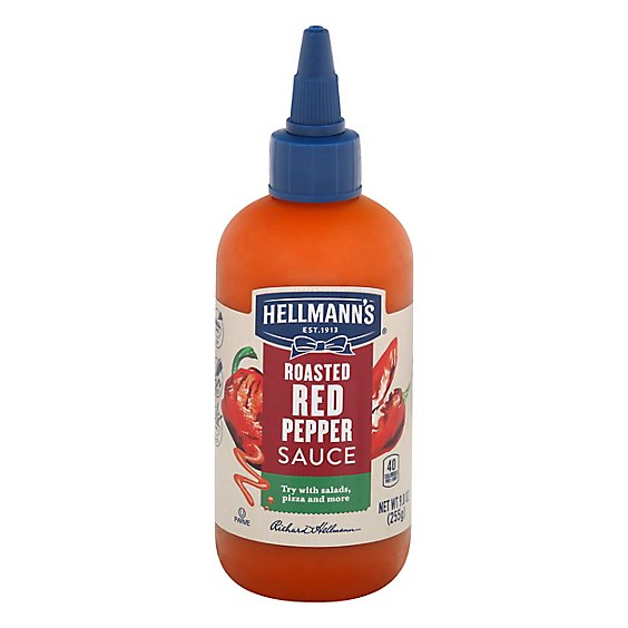 Hellmanns Spread Roasted Red Pepper Sauce - 9 Oz