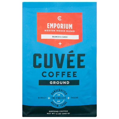 Cuvee Coffee Grnd Emporium Blnd - 12 Oz - Image 1