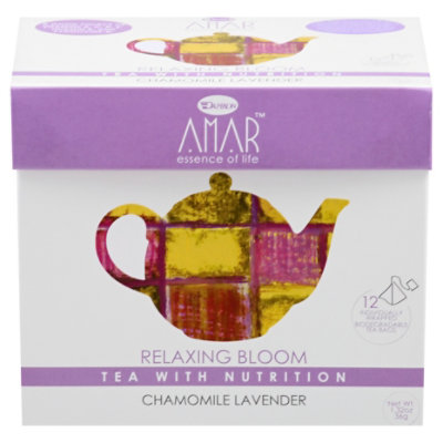 Amar Relaxing Bloom Tea - 1.32 Oz - Image 3