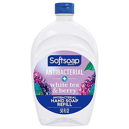 Softsoap White Tea & Berry Antibacterial Liquid Hand Soap - 50 Fl. Oz. - Image 2